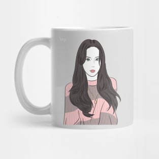 pinky girl Mug